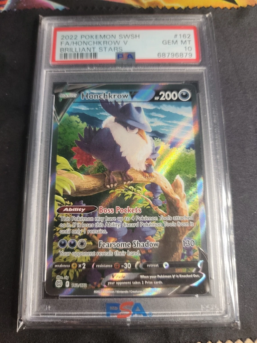 Honchkrow V Alt Art PSA 10 resende.rj.gov.br