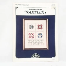 Kaleidoscope Sampler Perforated Paper Sampler Counted Cross Stitch Pattern