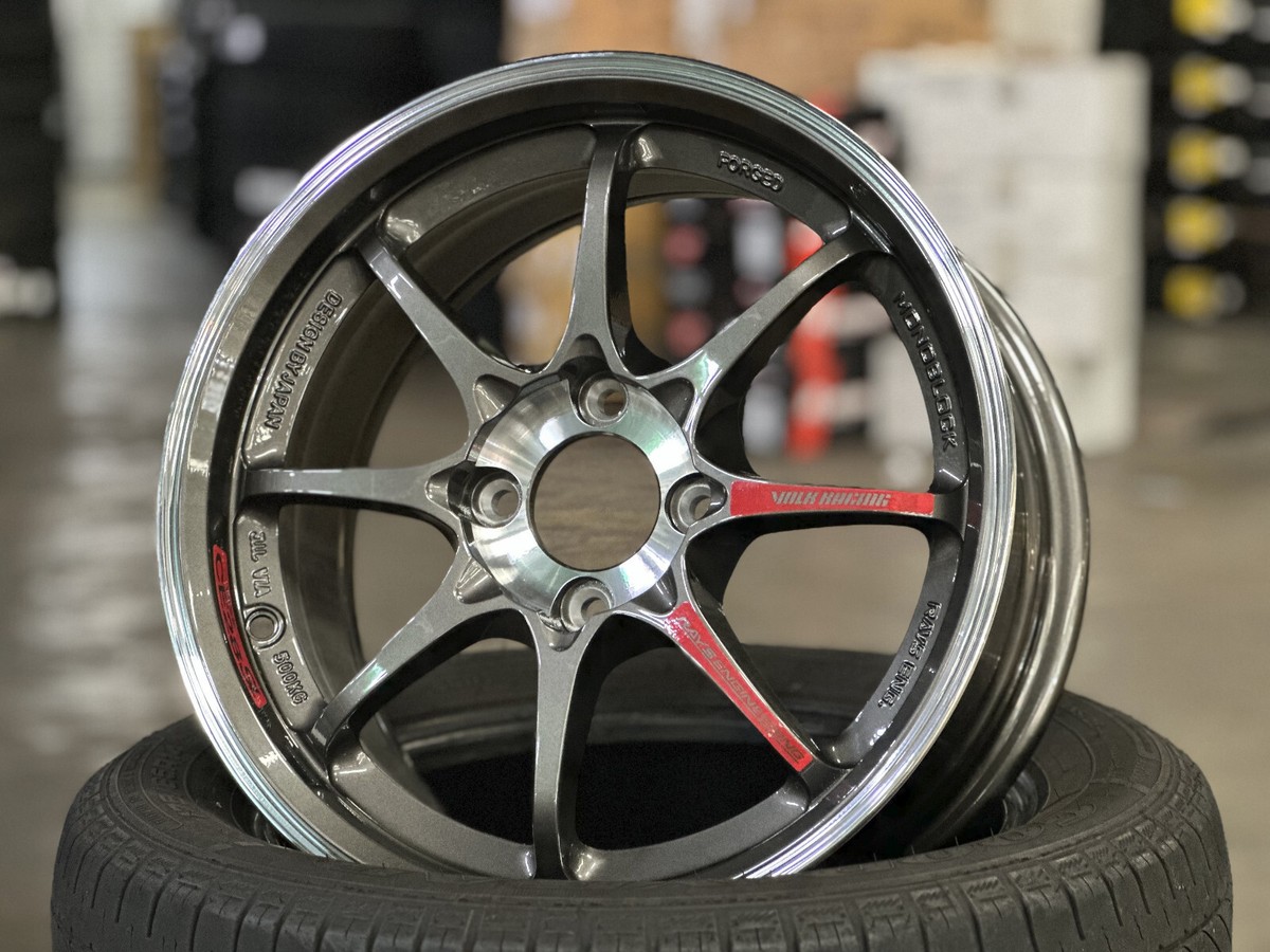 15x7J Rays TE37 AOW CE28 SL Club Racer Flow Formed 4x100 (4 Wheel