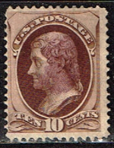 US - 1870 Thomas Jefferson, ten cents  US.8284 - Zdjęcie 1 z 1