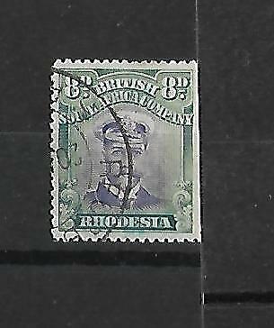RHODESIA, ADMIRAL, DIE 11, PERF 15, 8d, SG 246, FINE USED, CAT 170£ - Bild 1 von 1