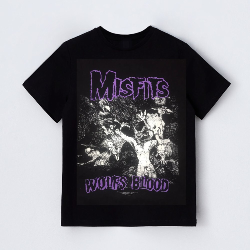 Misfits Tシャツ Wolfs Blood Misfits - Wolfs Blood Graphic Adult T-Shirt | eBay