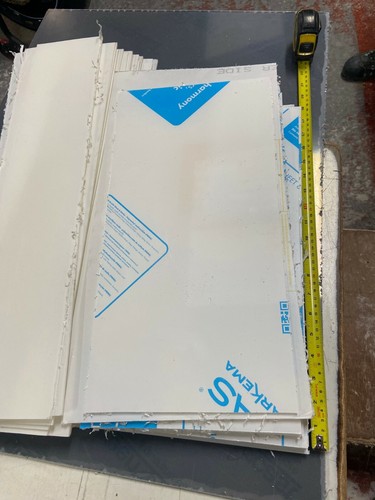 CORTES ACRÍLICOS 3MM TRANSPARENTE APROXIMADAMENTE 5KG DE PESO - Imagen 2 de 4