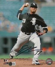 Edwin Jackson signed Chicago White Sox 8x10 photo autographed Beckett COA
