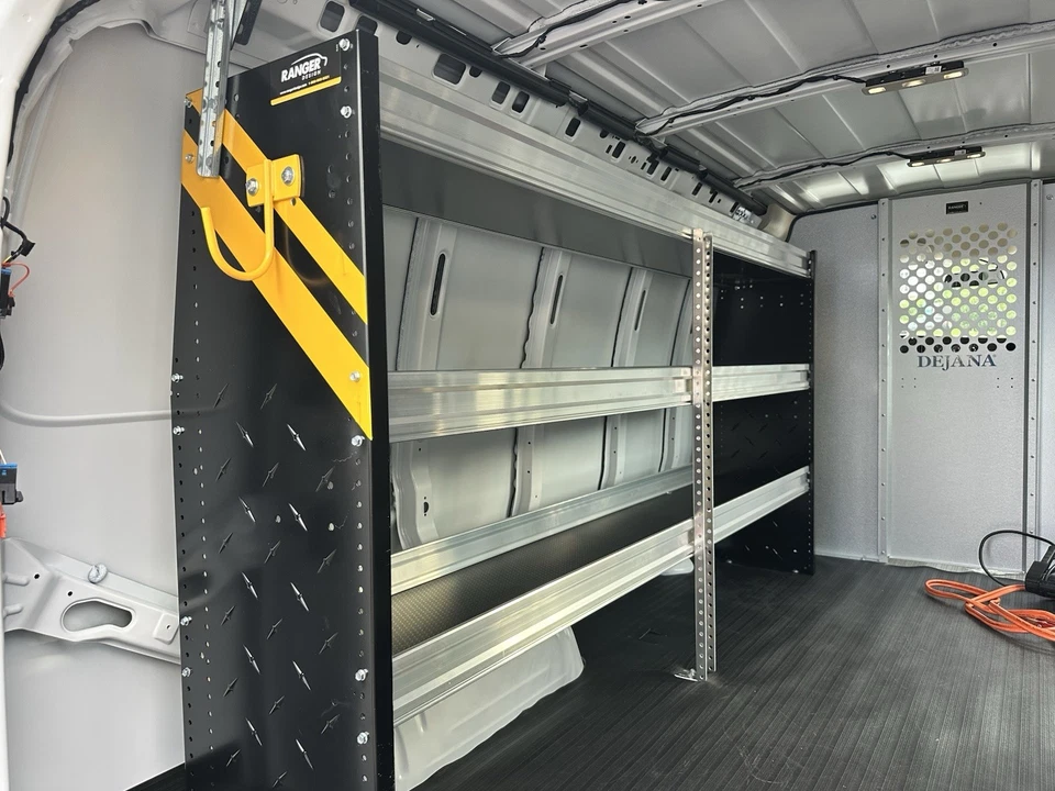 Sistema de estanterías de aluminio Ranger Cargo Van - Nuevo desde 2025 Chevy Express 2500 Foto 4 de 4