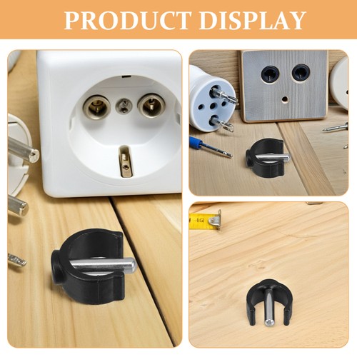 8 Pcs Toilettenstuhl -Ersatzschloss Ersatzklemme WC-Sicherheitsrahmen - 第 8/12 張圖片