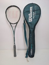 Vintage Wilson Pro Staff 500 Squash Racket with Case VGC
