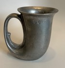 Wilton Armetale Pewter Horn-shaped Mug Alloy Randy Engraved — photo 3