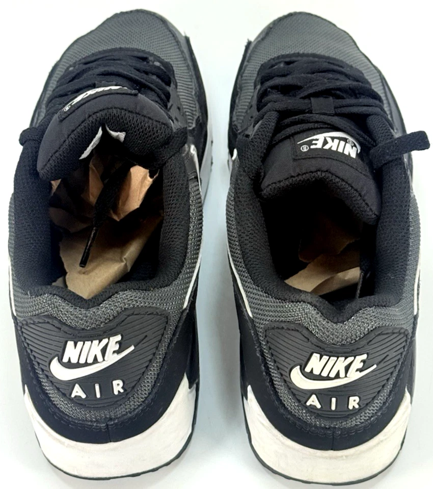 [NIKE] Air Max 90 Low Black/White Sneakers Shoes CN8490-002 Men’s Size 8.5 - Image 3 of 4