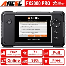 ANCEL FX2000 PRO OBD2 Scanner ABS SRS Engine AT Code Reader Car Diagnostic Tool
