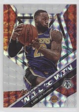 2019-20 Panini Mosaic Will to Win Silver Mosaic Prizm LeBron James #7 7xr