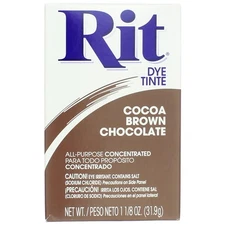 4 Pack Rit All-Purpose Powder Dye, Cocoa Brown, 1.125 oz