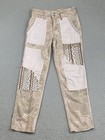 Pilcro Anthropologie Camp Wanderer Patchwork Jean Sz 26 [Waist 27in] Utility EXC — photo 1