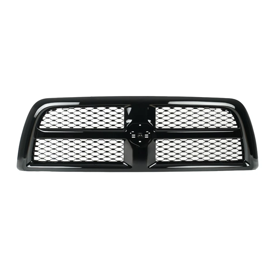 Front Bumper Grille Grill For 2010-2018 Ram 2500/3500 Gloss Black 68204388AA Foto 2 de 4