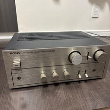SONY TA-1630 Integrated Amplifier 1976 Vintage AS-IS Right Channel Noise Repair