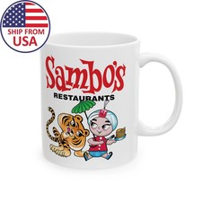 Vintage Sambo's Restaurant Diner Coffee Mugs Set of 2 — listing 2
