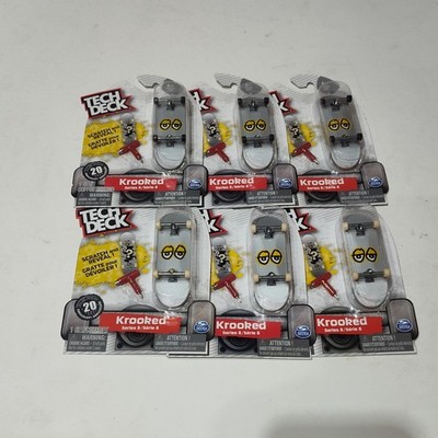 Tech Deck Krooked Lot of 6 New Scratch and Reveal