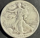 1941 50C Walking Liberty Half Dollar. #1545