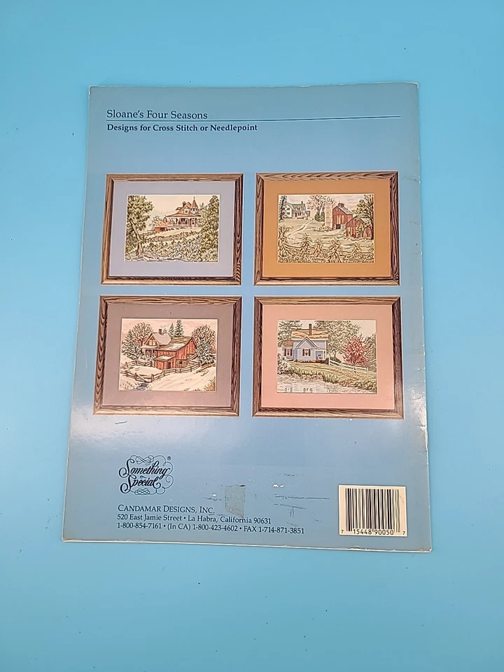 Cross Stitch Or Needlepoint Slone's Four Seasons J9hn Sloane Foto 2 de 2