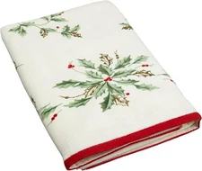 Lenox Holiday Printed Bath Towel, Multi, NWT