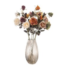 Exquises fleurs artificielles roses brûlées à sec parfaites pour la décorati