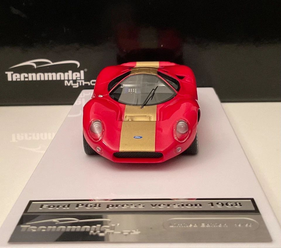 Ford USA P68 1968 Limited Edition 19 of 50 1/43 Tecnomodel - Immagine 2 di 4