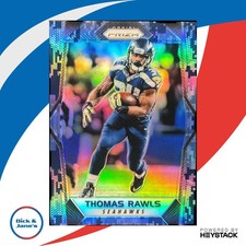 2017 Panini Prizm Thomas Rawls Camo 21/25 #173 Seattle Seahawks