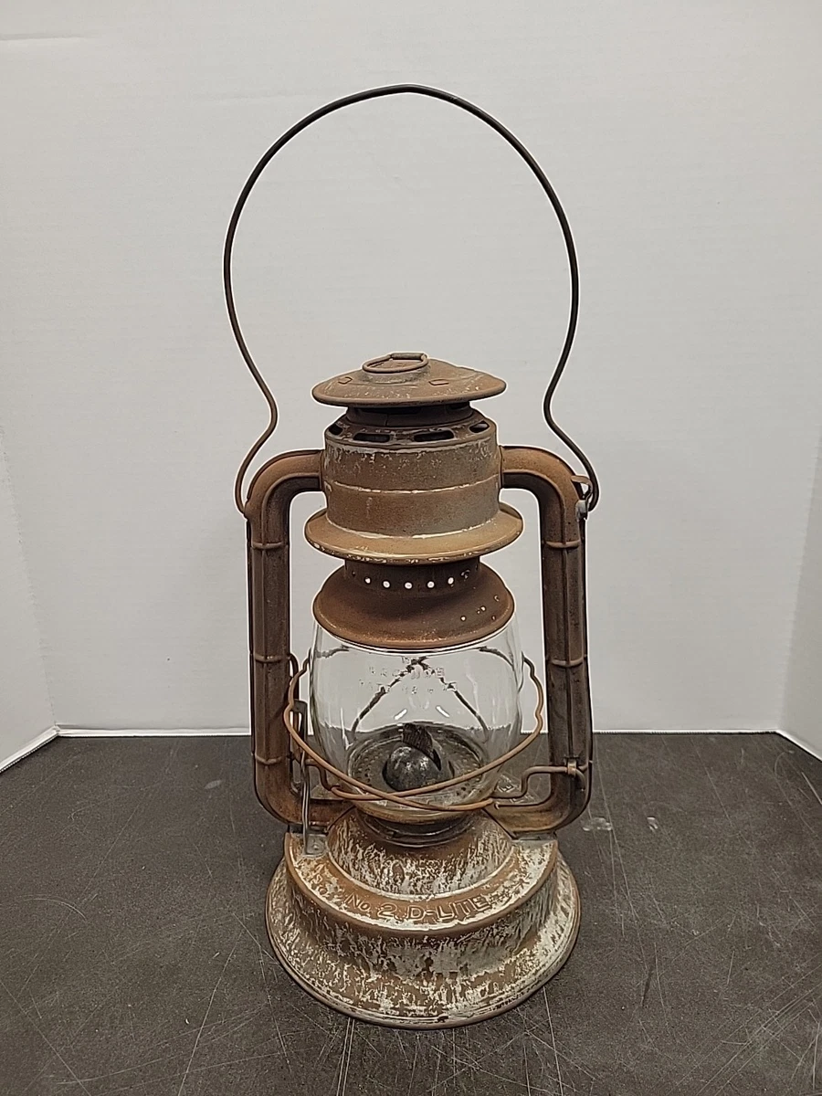 Dietz D Lite Globe Indiana Collectible Railroad Lanterns & Lamps