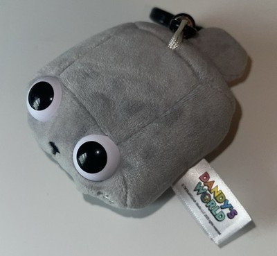 RARE OFFICIAL DANDY'S WORLD GAME-PEBBLE KEYCHAIN- SERIES 1 CLIP