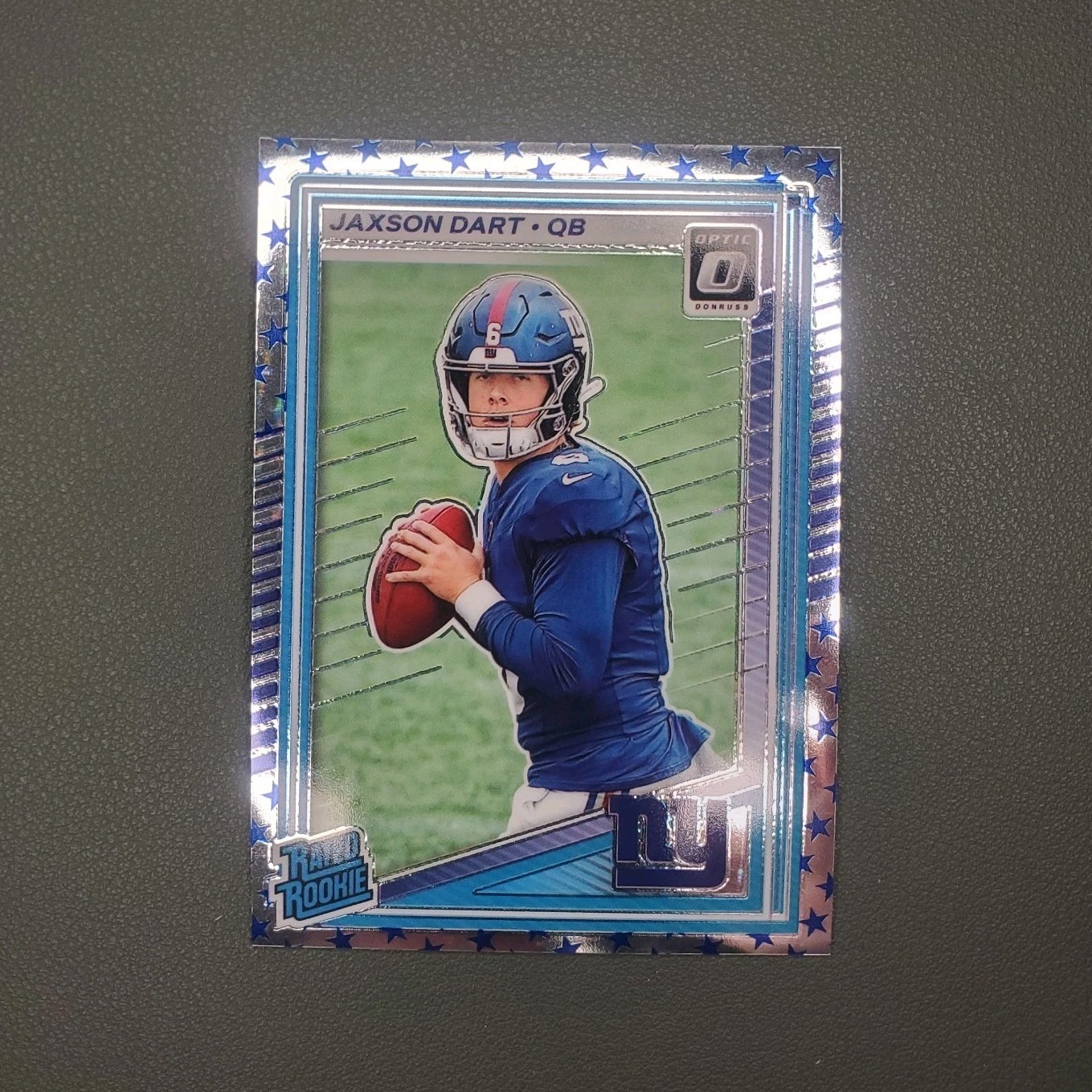 Panini 2025 Donruss Optic Rated Rookie Stars Jaxson Dart #273 New York Giants