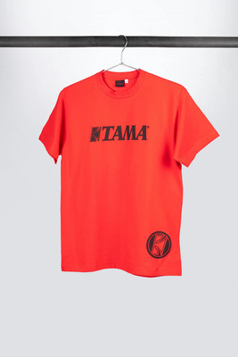 TAMA Red T-Shirt with logo (L)