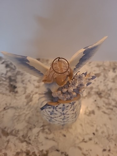 2003 Jim Shore HEARTWOOD CREEK Psalmen 103:15 Blauer Engel 114403 Enesco - Bild 9 von 11