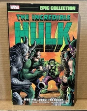 The Incredible Hulk Epic Collection vol 5 Who Will Judge the Hulk? Marvel Comics