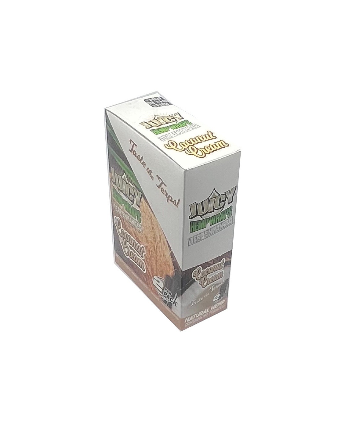 Juicy H. Wraps  25 of 2 Pack = 50 Wraps Per Box, 9 Flavors