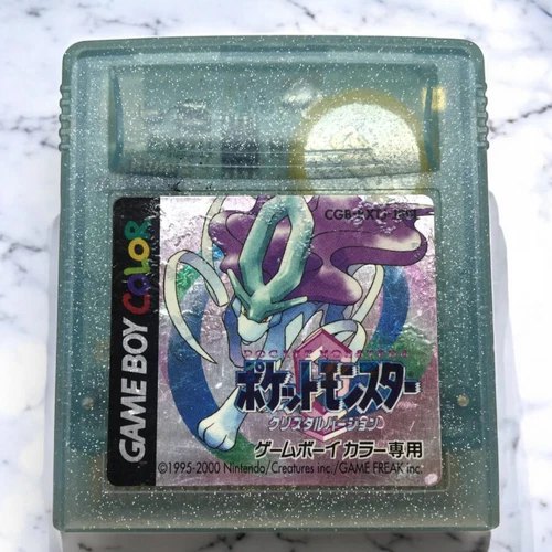 Nintendo Pokemon Crystal Gameboy Color GBC Cartridge Only Used Japanese
