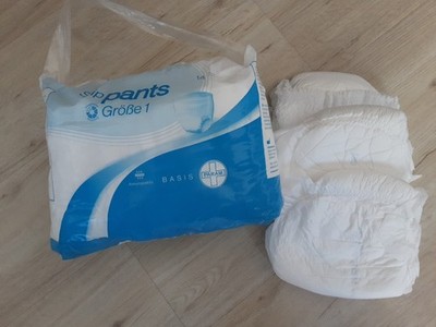 17 Stück Slip Pants Größe 1 Param Inkontinenzhosen Pantys Trainers