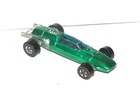 1969 Hot Wheels Redline Indy Eagle PRETTY GREEN w HTF BLACK BASE! YR2 GP!