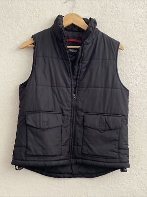 PBX basics puffer vest size med euc 