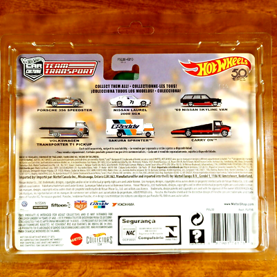 Hot Wheels Premium Car Culture Team Transport Advan '69 Nissan