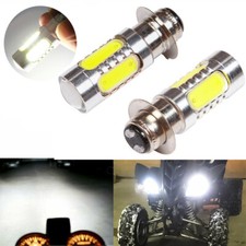 2x Para Can-Am Honda Kawasaki Suzuki Yamaha H6M P15D Bombilla Faro LED 6500K