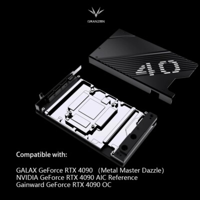 Granzon GPU Water Block Use for NVIIDIA GeForce RTX 4090 AIC