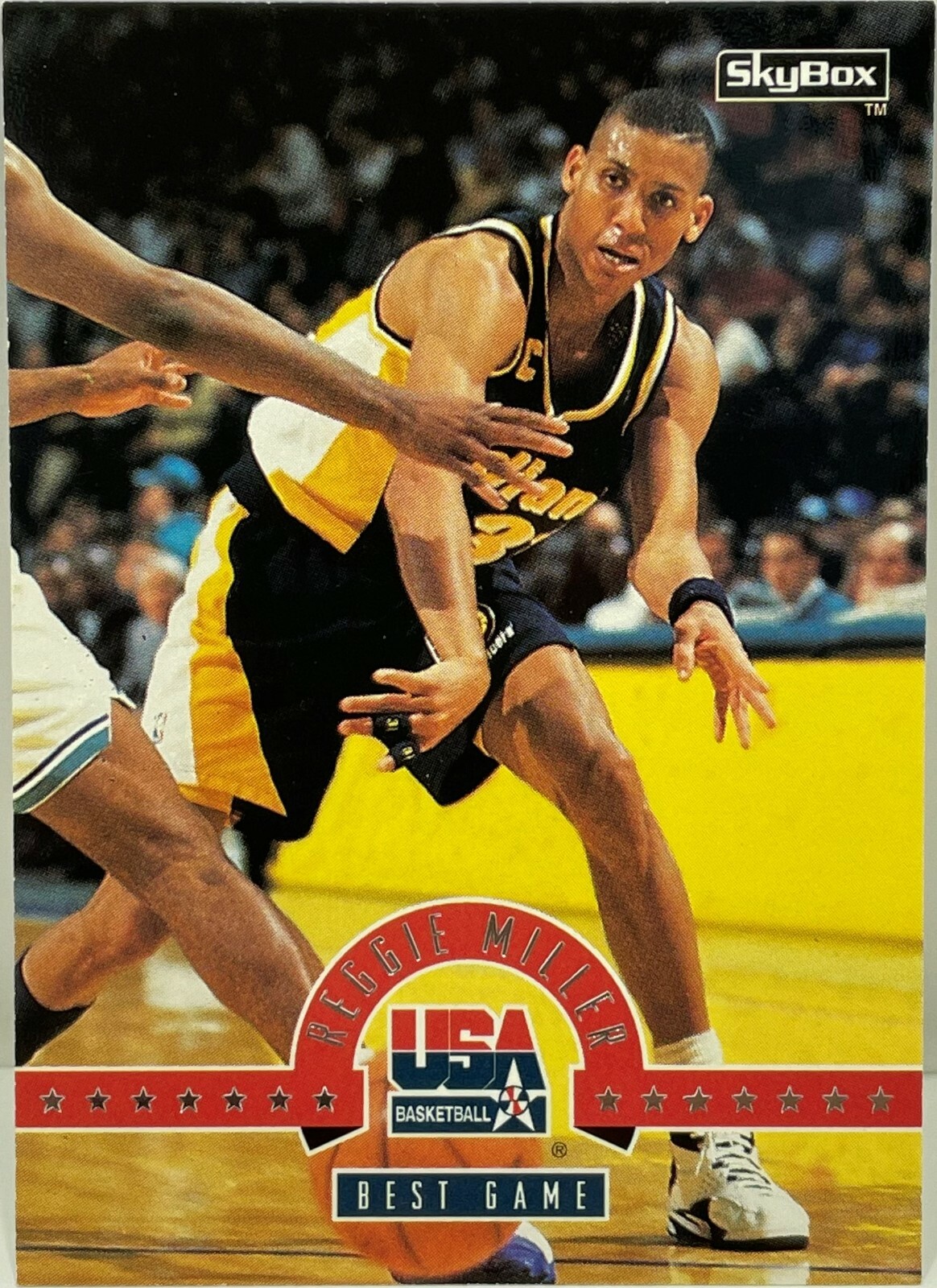 Reggie Miller 1994 SkyBox USA Best Game Basketball Card #75