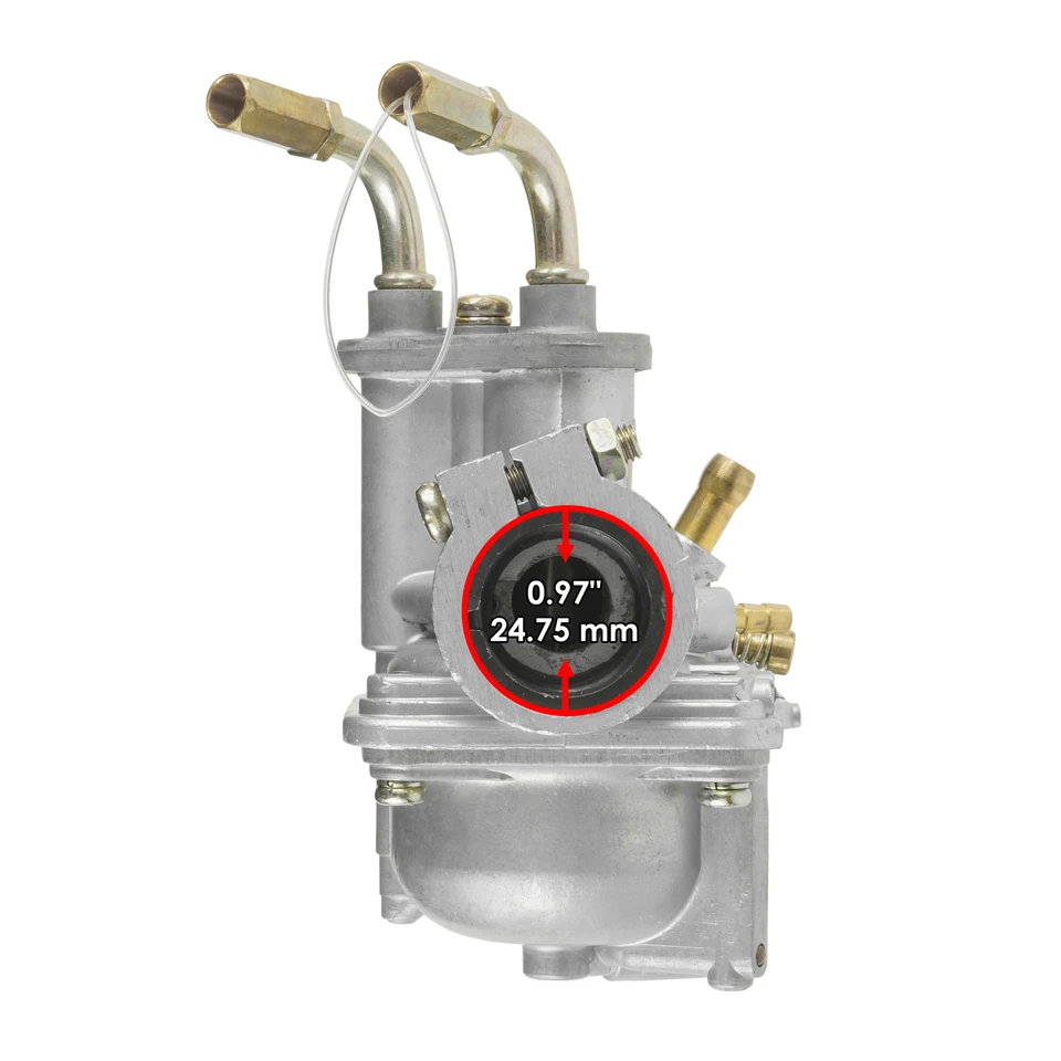 Caltric Carburetor For Yamaha Pw50 Pw 50 Y-Zinger 1981-2025 5PG-14101-10-00 - Image 2 of 4