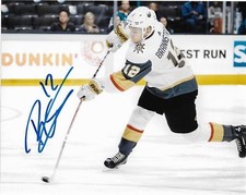 Vegas Golden Knights Erik Brannstrom Autographed Signed 8x10 Photo COA #5