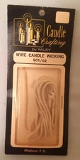 Vintage Yaley Wire Candle Crafting 501/02 Sealed New old Stock NOS