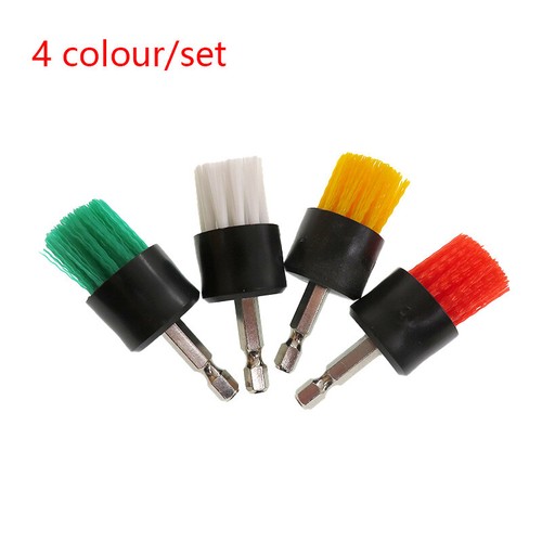 1" Electric Drill Brush Attachment Set Cleaning Brushes for Car Kitchen Bathroom - Picture 14 of 14