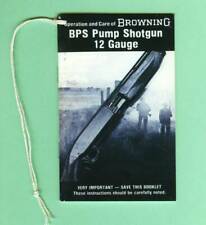 Browning Bps Pump Shotgun Owners Manualのebay公認海外通販 セカイモン