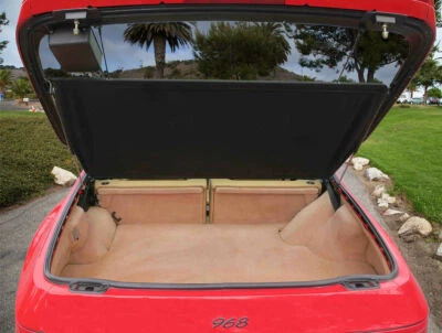 Porsche 968 944 Interior Luggage / Cargo Hatch Boot Cover, BLACK, NEW - Bild 1 von 4