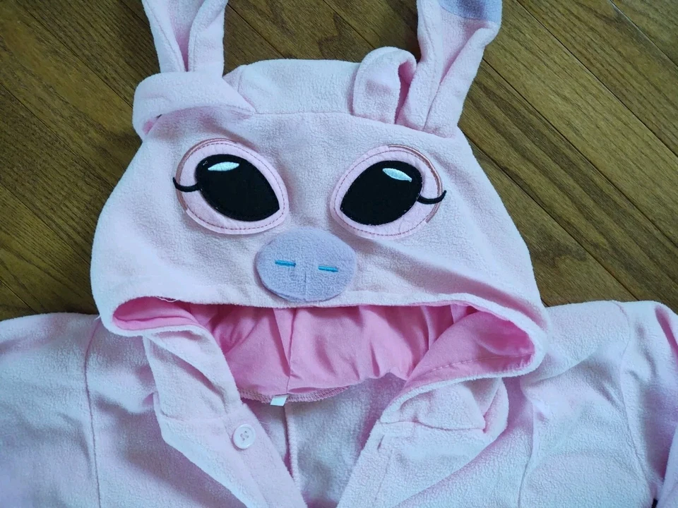 Unisex Adulto Kigurumi Anime Traje Disfraz Pijama Vellón Lilo Stitch Foto 4 de 4
