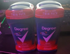 Lot Of 4 Degree Sport Men's Antiperspirant Deodorant 48-Hour 2.7oz Free Shipping